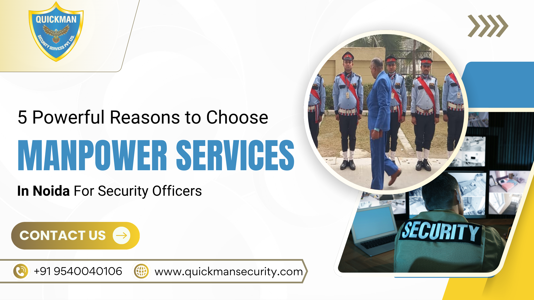 Read more about the article 5 Powerful Reasons to Choose Manpower Services in Noida for Security Officers