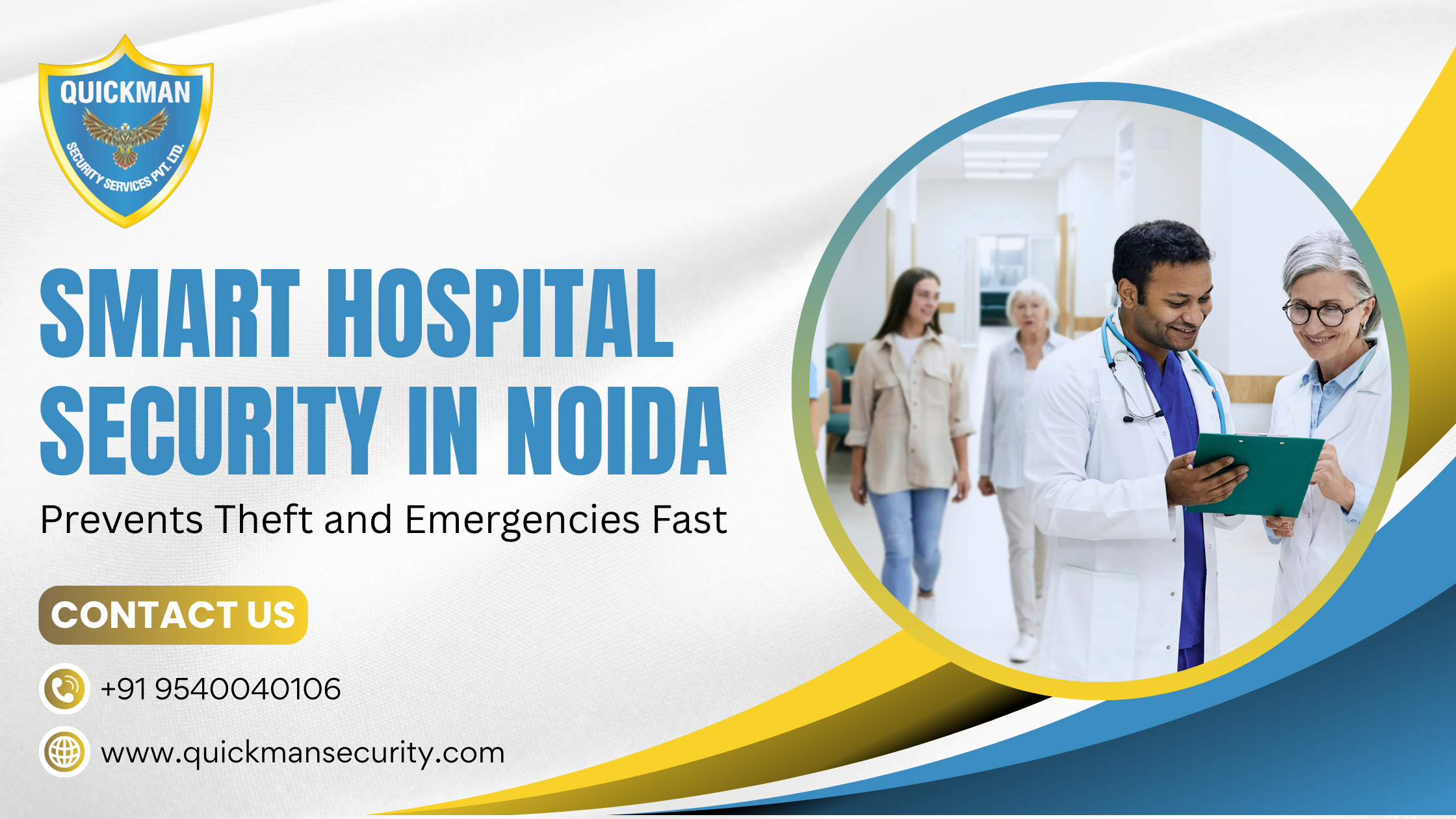 Read more about the article Smart Hospital Security in Noida: Prevents Theft and Emergencies Fast