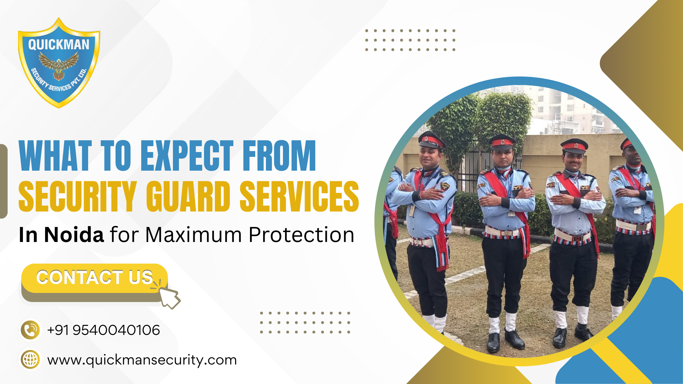 You are currently viewing What to Expect from Security Guard Services in Noida for Maximum Protection