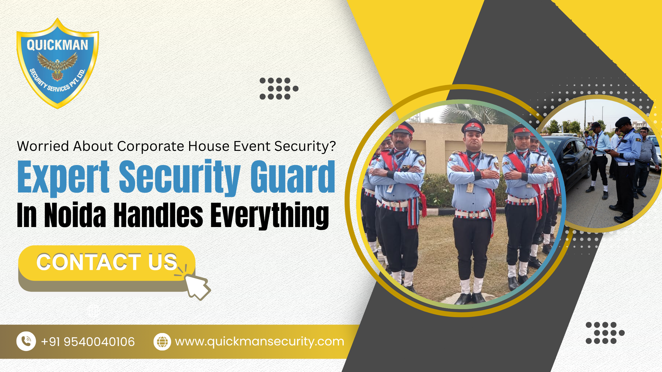 Read more about the article Worried About Corporate House Event Security? Expert Security Guard Agency in Noida Handles Everything