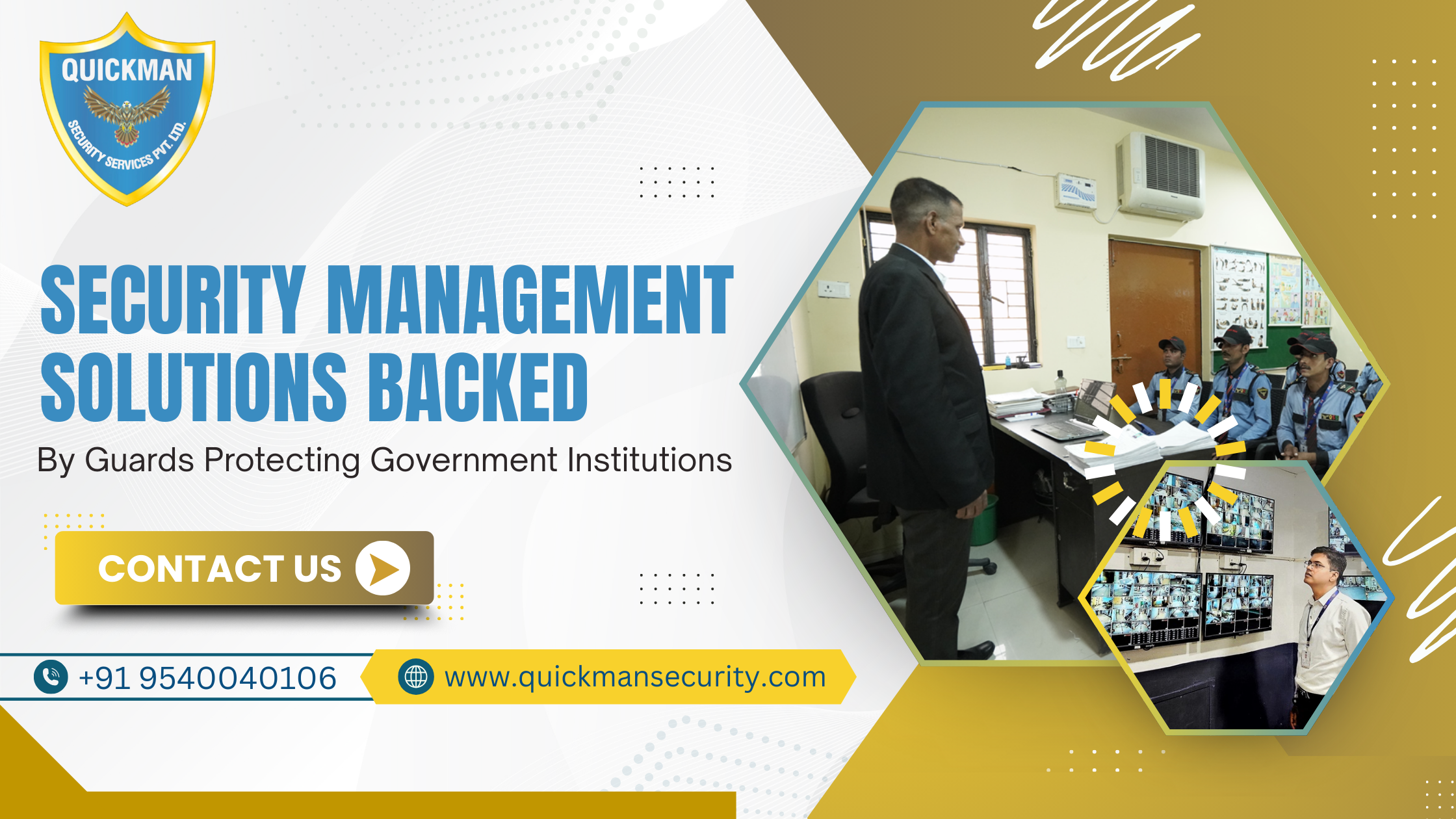Read more about the article Security Management Solutions Backed by Guards Protecting Government Institutions
