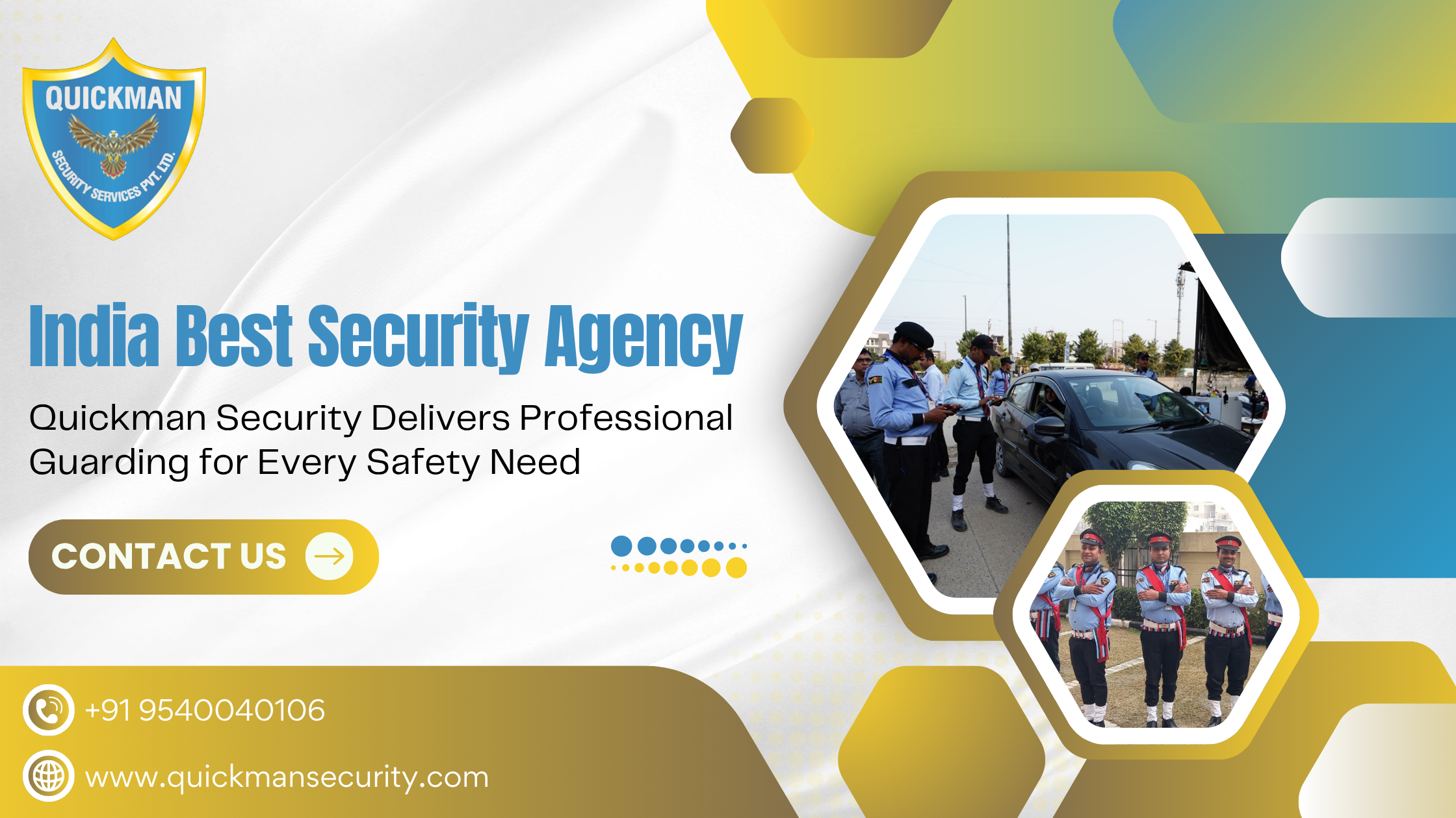 Read more about the article India Best Security Agency: Quickman Security Delivers Professional Guarding for Every Safety Need