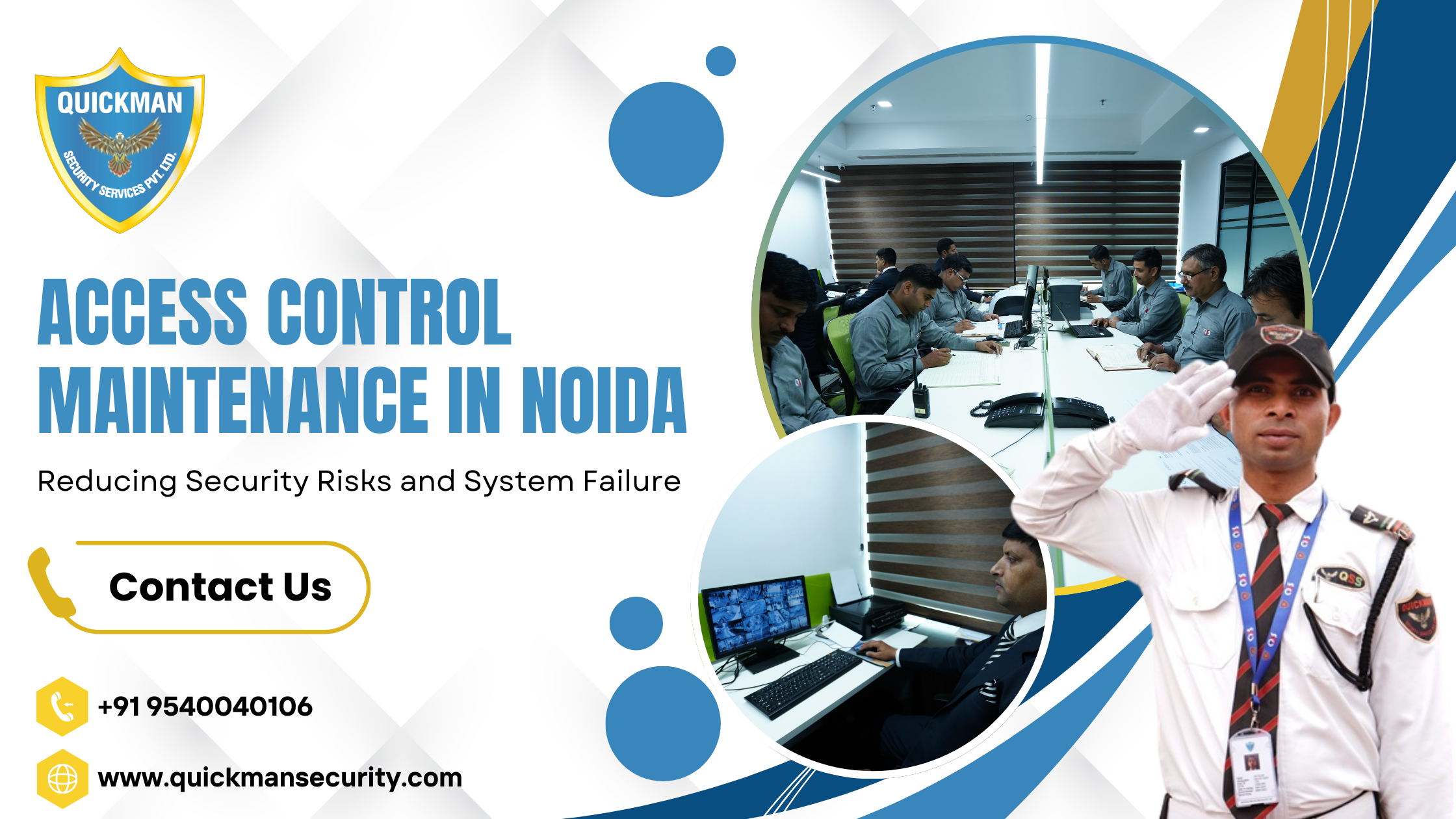 Read more about the article Access Control Maintenance in Noida: Reducing Security Risks and System Failure