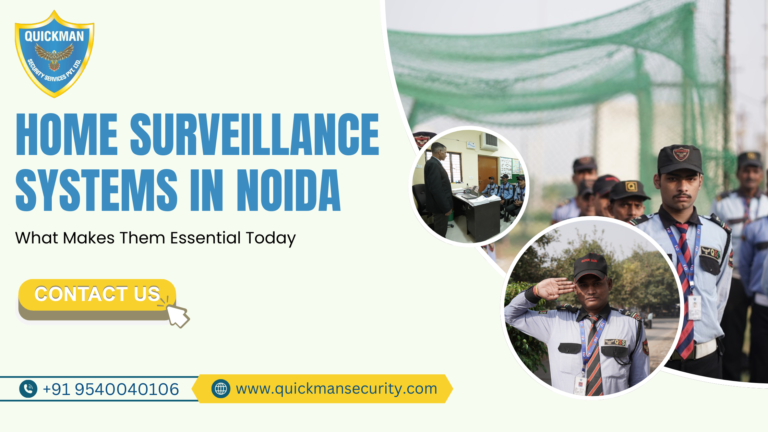 Read more about the article Home Surveillance Systems in Noida: What Makes Them Essential Today