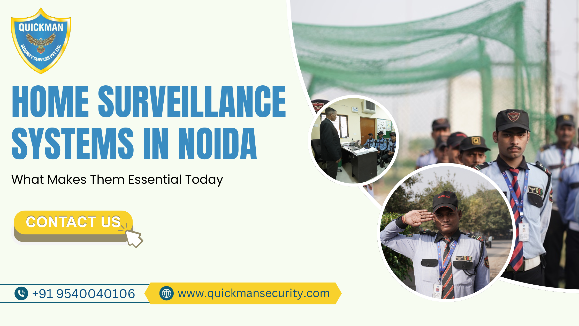 Read more about the article Home Surveillance Systems in Noida: What Makes Them Essential Today