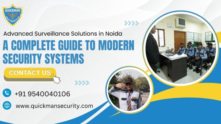 Read more about the article Advanced Surveillance Solutions in Noida: A Complete Guide to Modern Security Systems