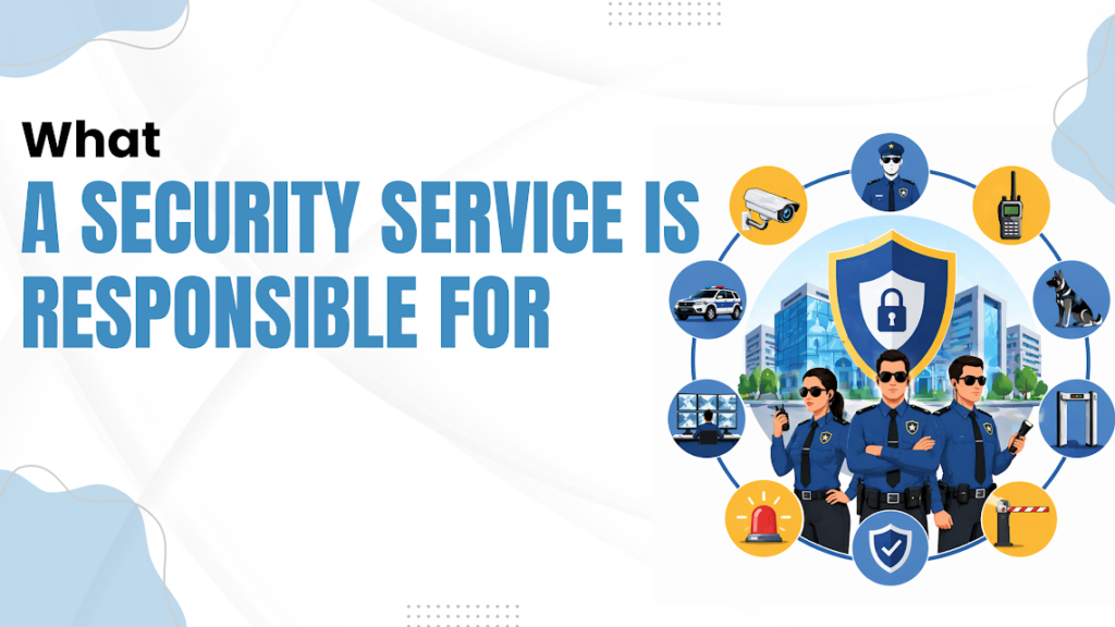 What a Security Service Is Responsible For