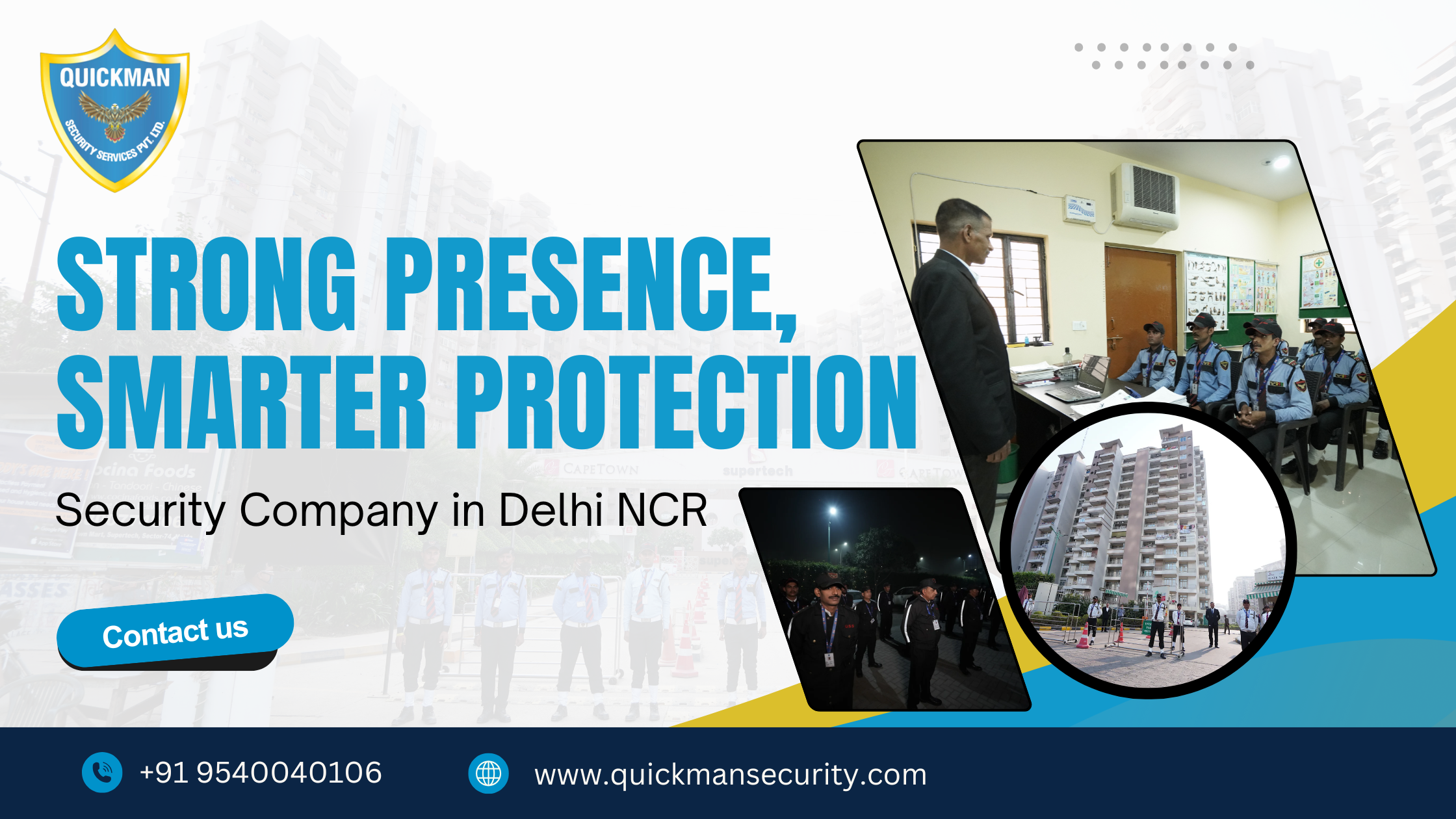 Read more about the article Strong Presence, Smarter Protection — Security Company in Delhi NCR 