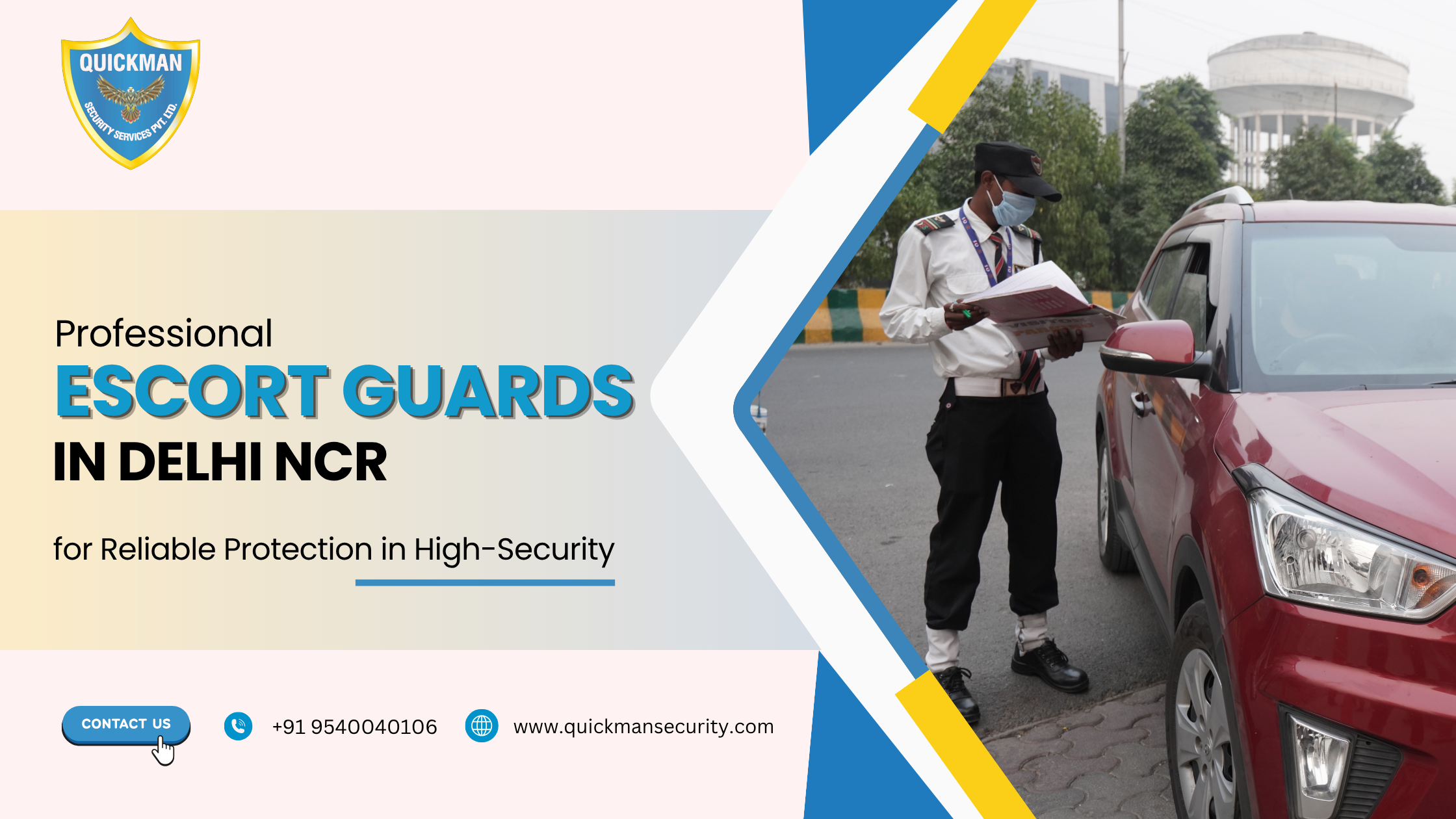 Read more about the article Professional Escort Guards in Delhi NCR for Reliable Protection in High-Security Situations 