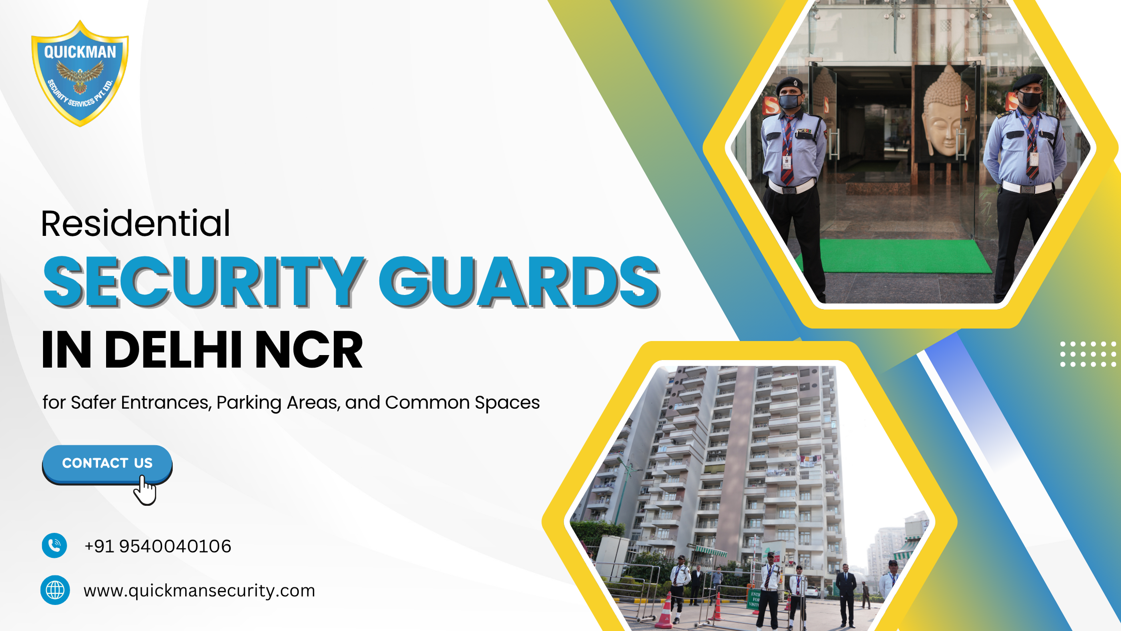 Read more about the article Residential Security Guards in Delhi NCR for Safer Entrances, Parking Areas, and Common Spaces