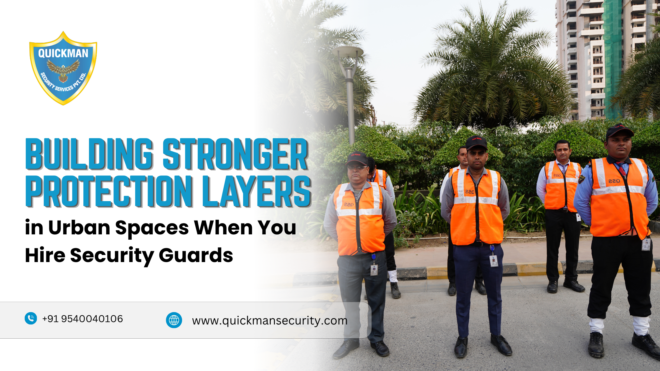 Read more about the article Building Stronger Protection Layers in Urban Spaces When You Hire Security Guards