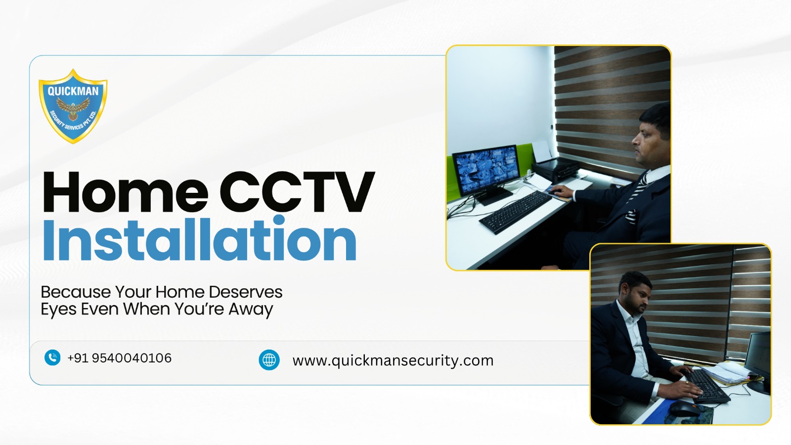 Read more about the article Home CCTV Installation: Because Your Home Deserves Eyes Even When You’re Away