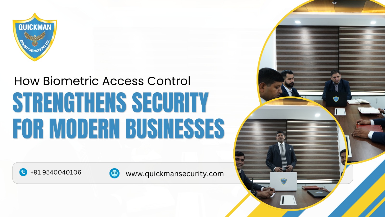 Read more about the article How Biometric Access Control Strengthens Security for Modern Businesses