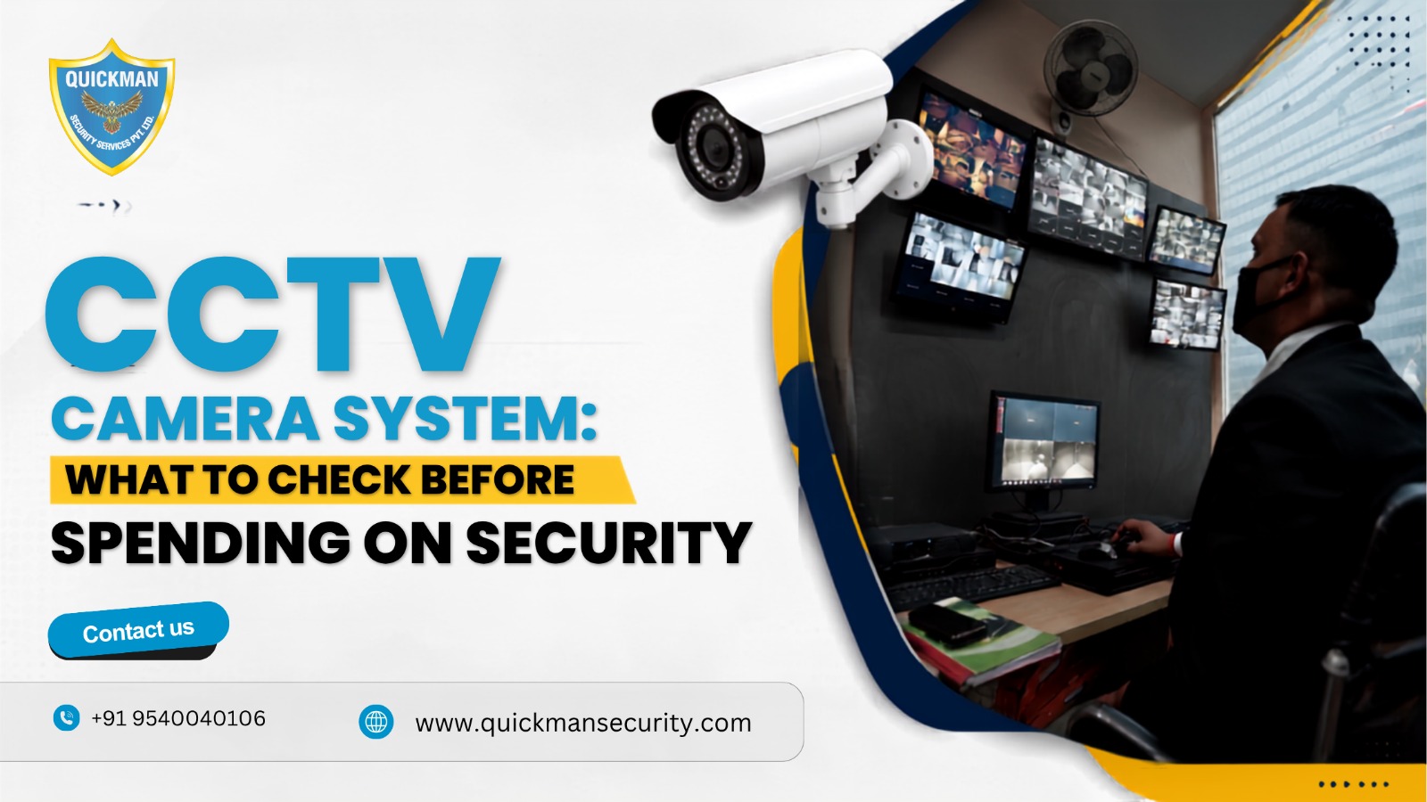 Read more about the article CCTV Camera System: What to Check Before Spending on Security